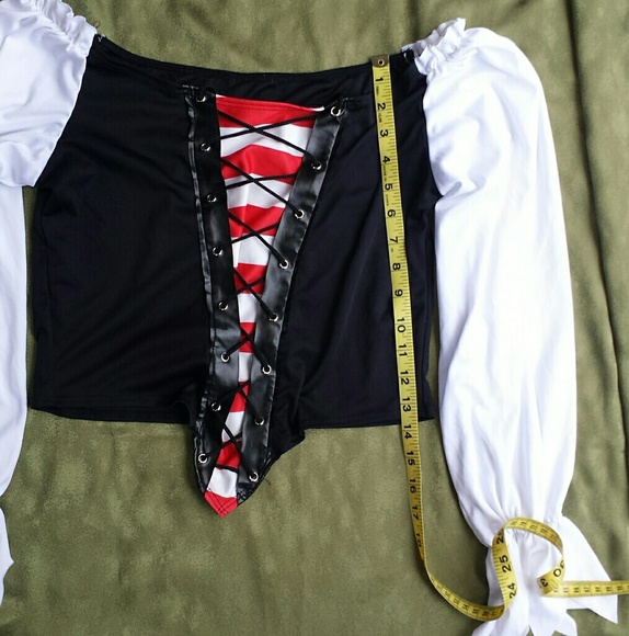 🎁Y2K pirate M/L costume 3pieces - Picture 7 of 10
